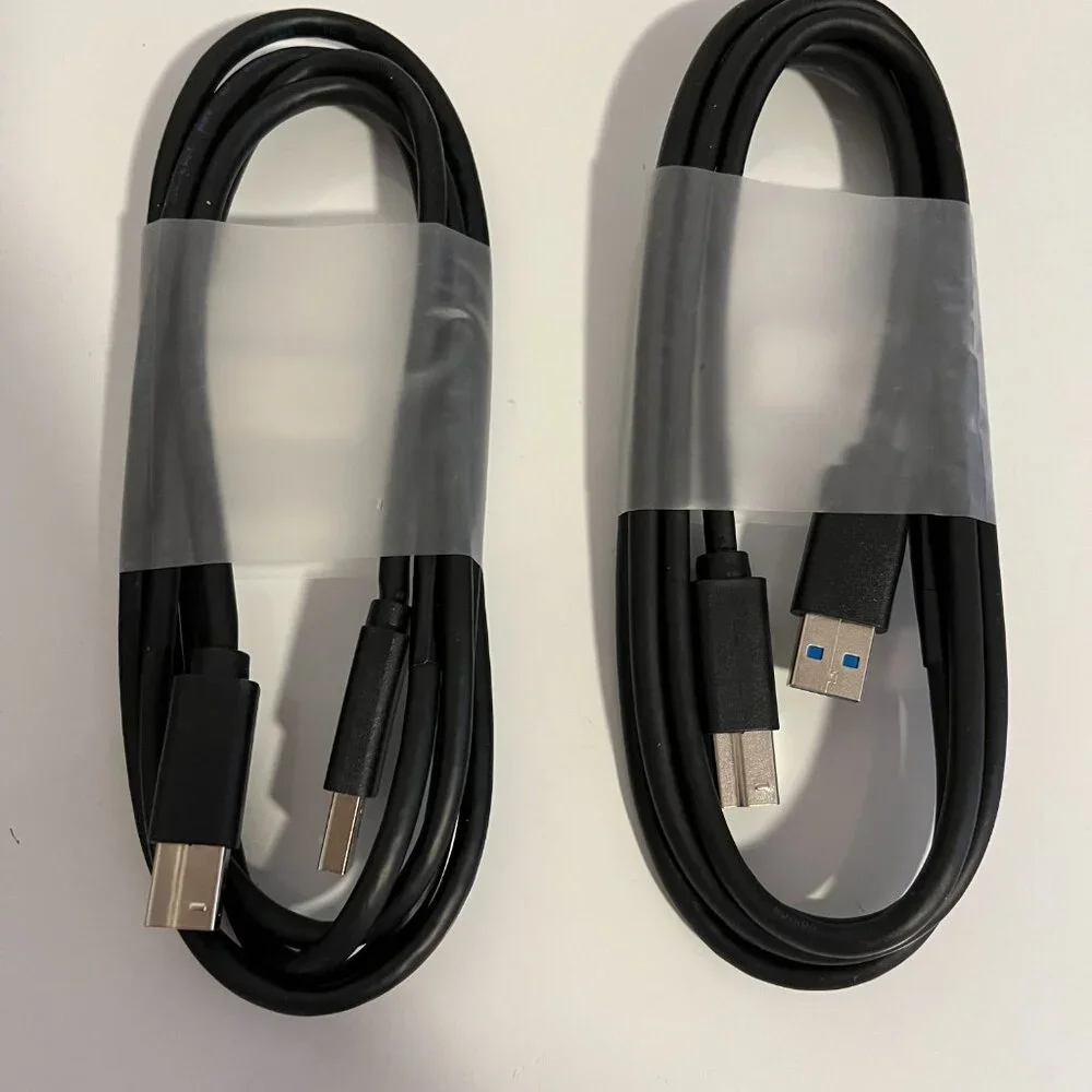 LOT OF 2/Dell 5KL2E22501 6 Feet/USB Type-A to Type B-Cable Cord Scan/Print-NEW